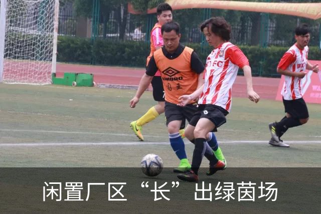 闲置厂区“长”出绿茵场